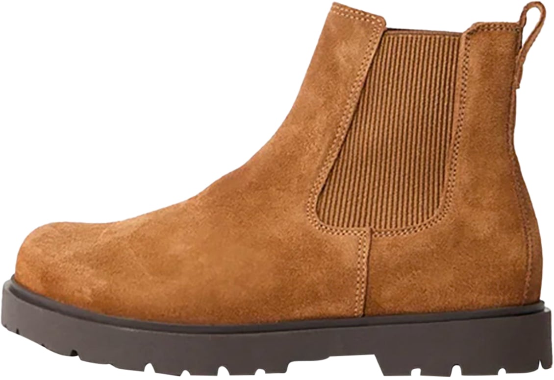 Birkenstock Stivale W Highwood Slip On Suede Leather Dark Tea Divers