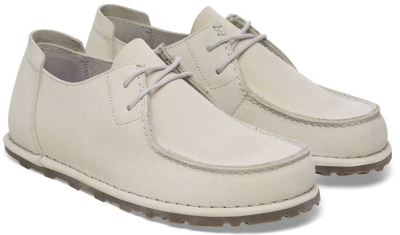 Birkenstock Flat Shoes Antique White Wit