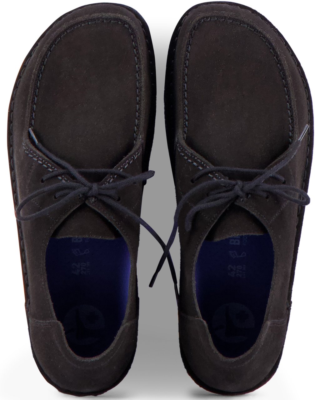 Birkenstock Veterschoen Zwart Zwart