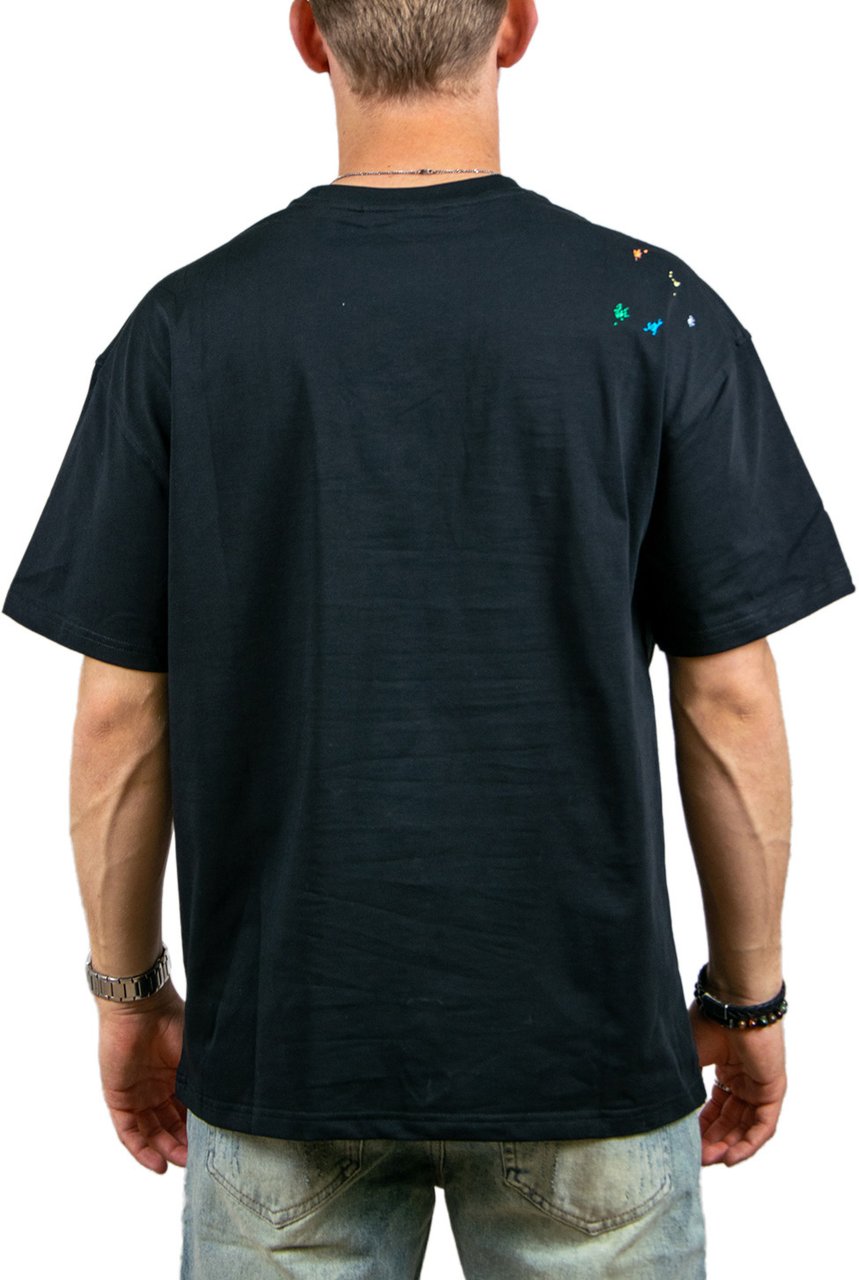 Black Bananas Black Bananas Painters T-Shirt Zwart