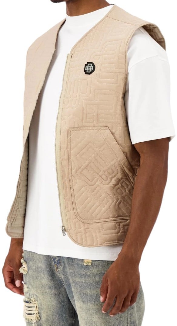 Black Bananas Heren Bodywarmer Bruin