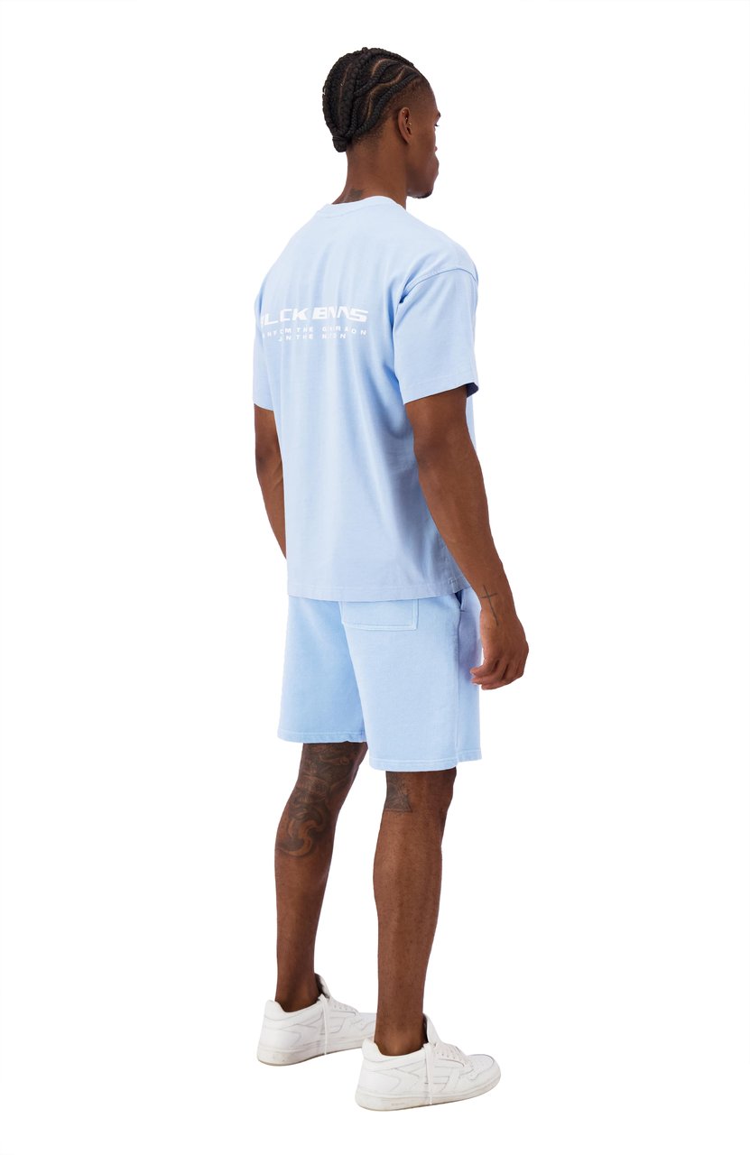 Black Bananas Nation Tee Blauw