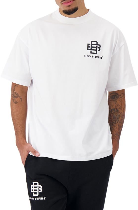Black Bananas City Tee Wit