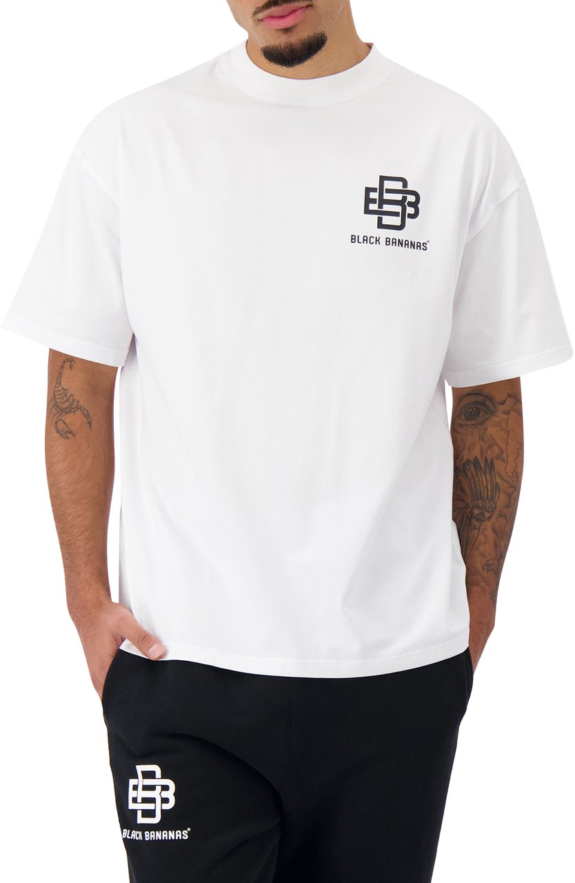 Black Bananas City Tee Wit