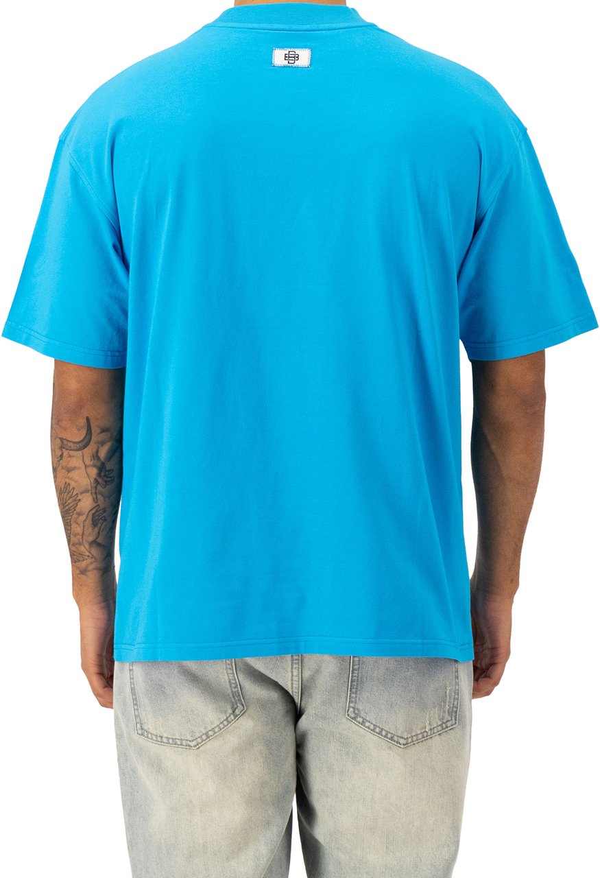 Black Bananas Mono Tee Blauw