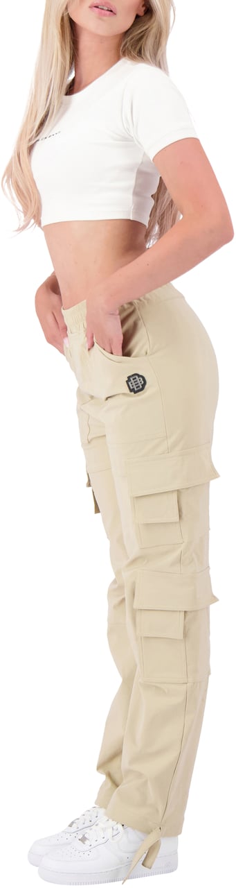 Black Bananas Monogram Tech Cargo Pants Beige