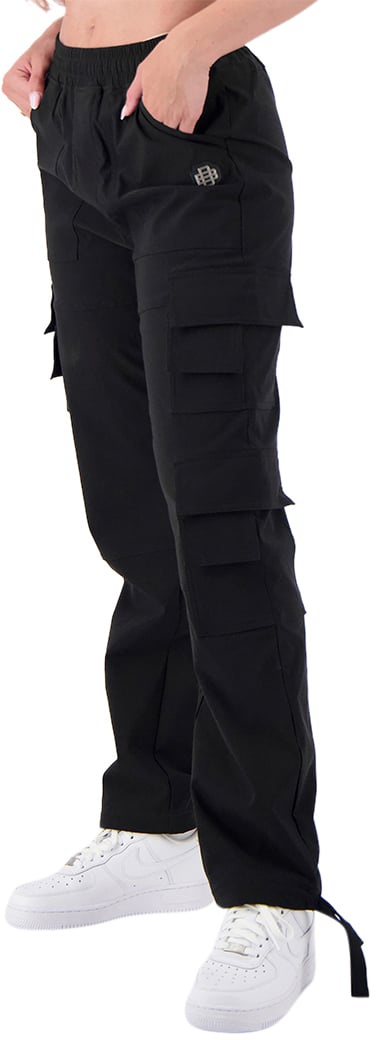 Black Bananas Monogram Tech Cargo Pants Zwart