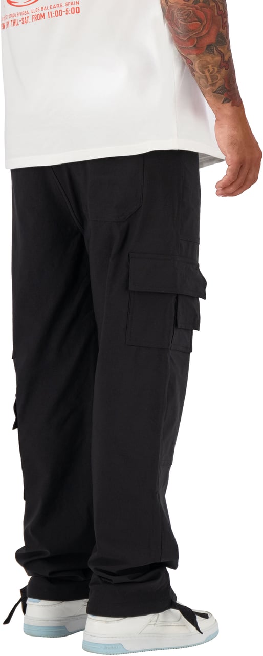 Black Bananas Monogram Tech Cargo Pants Zwart