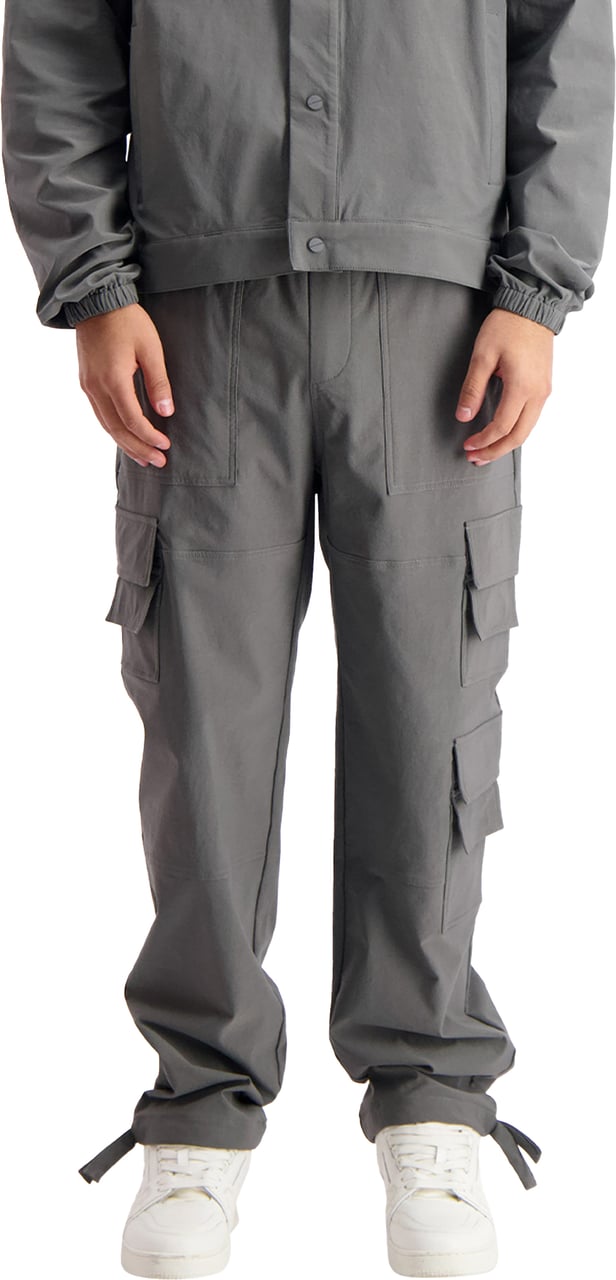 Black Bananas Monogram Tech Cargo Pants Grijs
