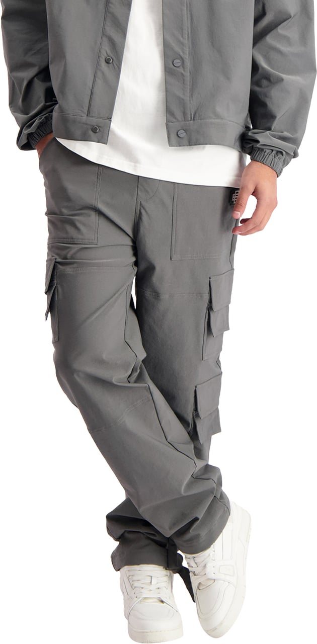 Black Bananas Monogram Tech Cargo Pants Grijs