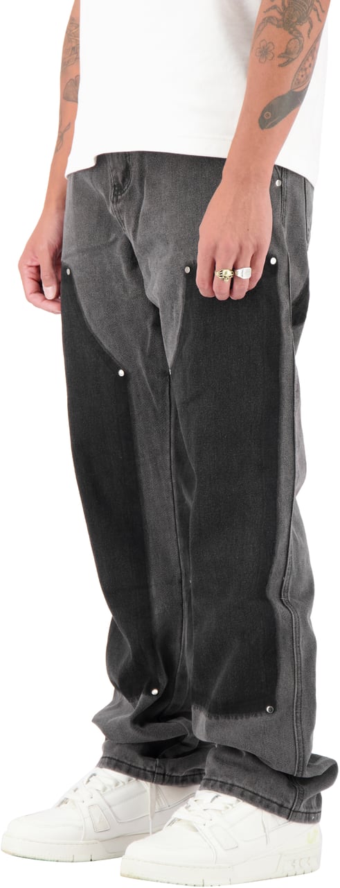 Black Bananas Riv Carpenter Denim Zwart