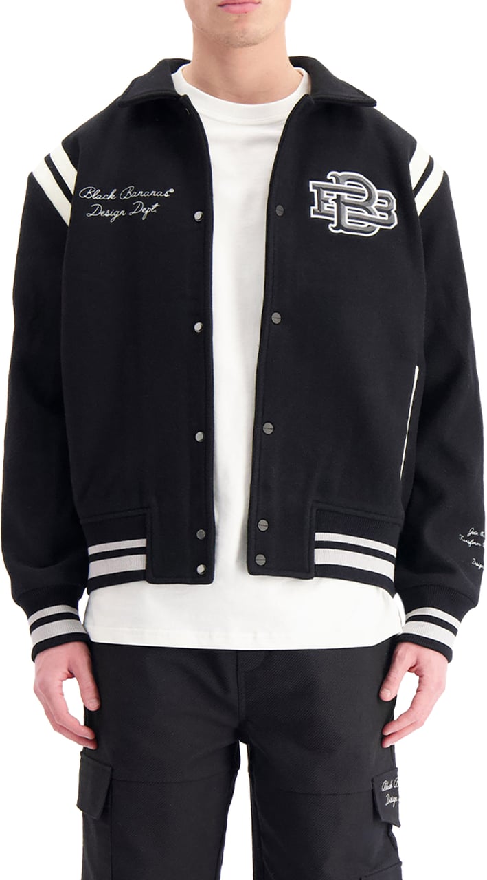 Black Bananas Design Dept. Jacket Zwart