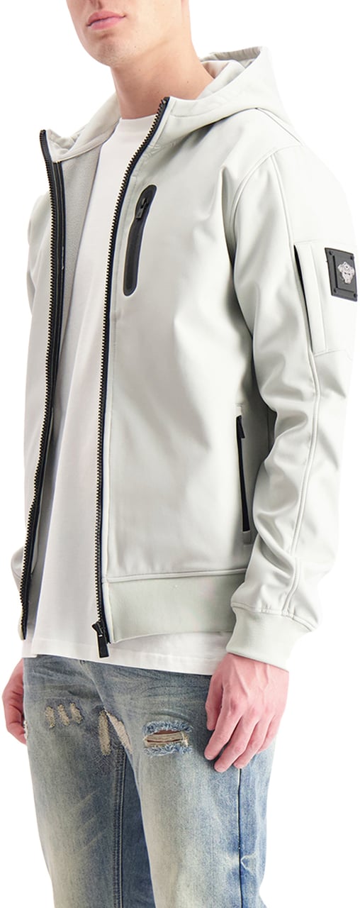 Black Bananas Commander Softshell Jacket Grijs