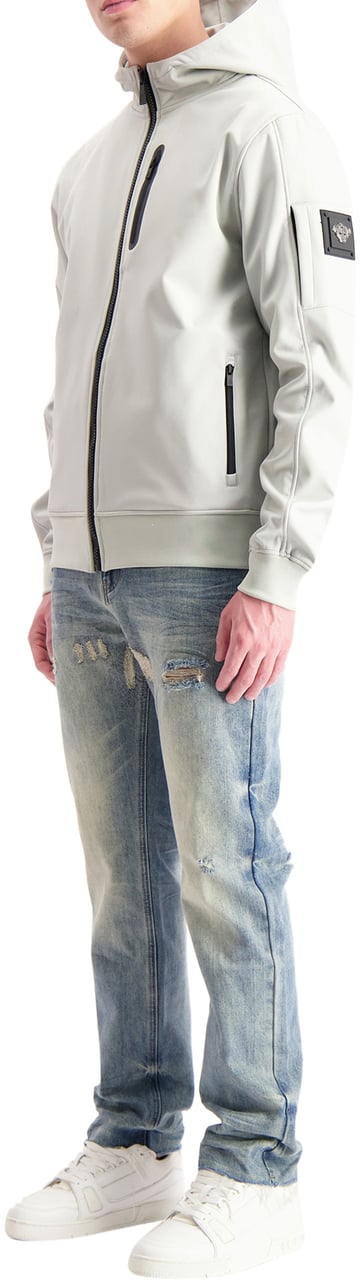 Black Bananas Commander Softshell Jacket Grijs