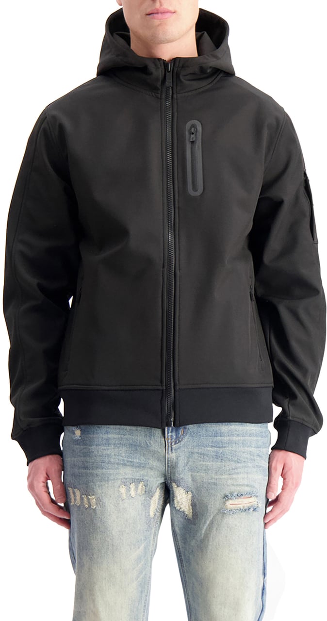 Black Bananas Commander Softshell Jacket Zwart