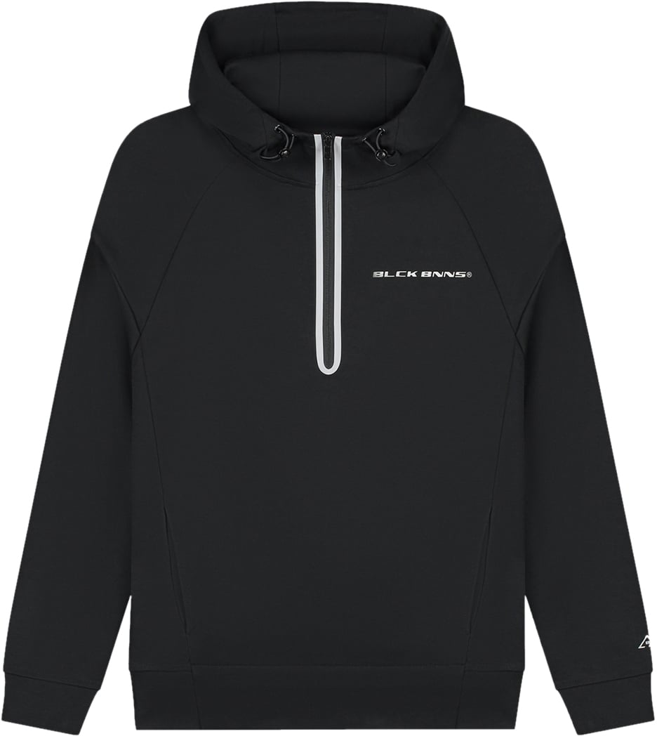 Black Bananas Initial Tech Hoodie Zwart