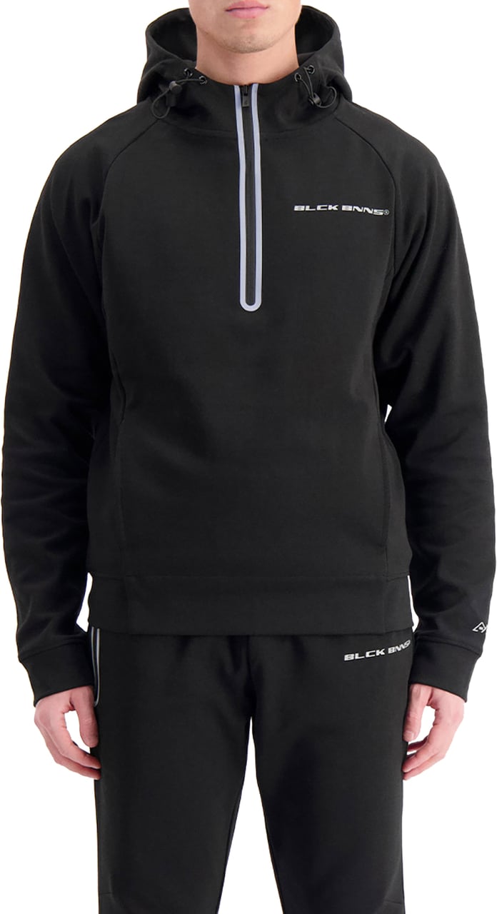 Black Bananas Initial Tech Hoodie Zwart