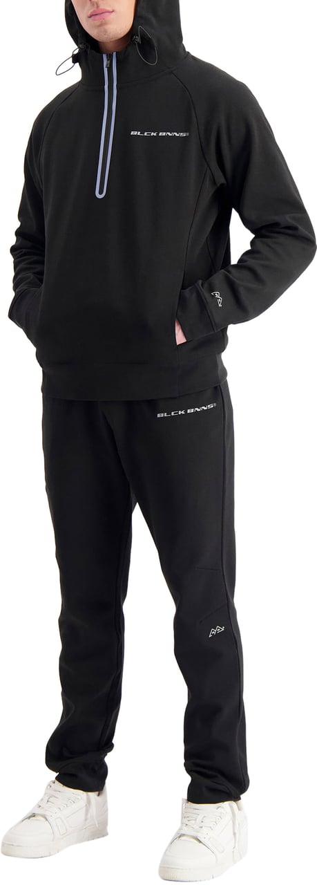 Black Bananas Initial Tech Hoodie Zwart
