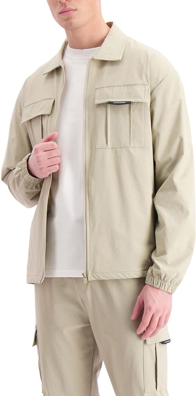 Black Bananas Delta Cargo Jacket Beige