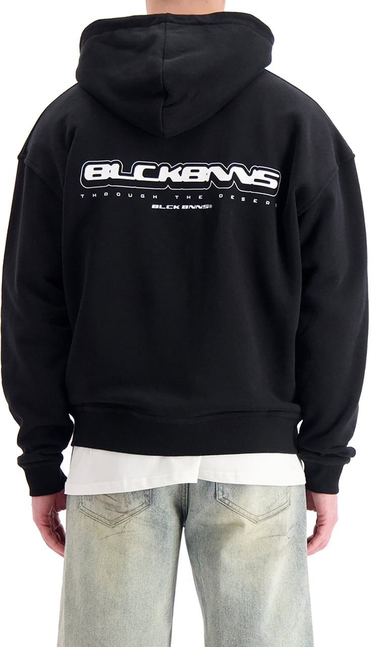 Black Bananas Ttd Zip Hoodie Zwart