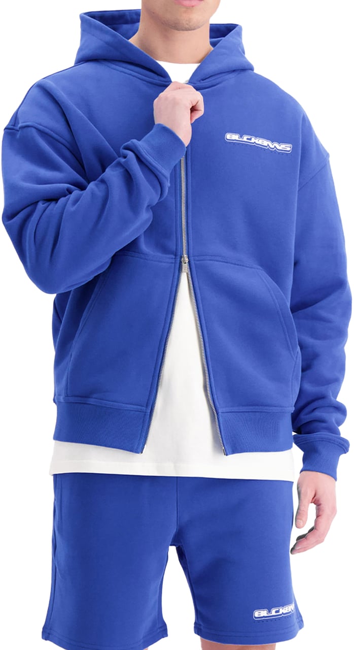 Black Bananas Ttd Zip Hoodie Blauw