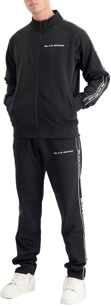 Black Bananas Taped Tracktop Zwart