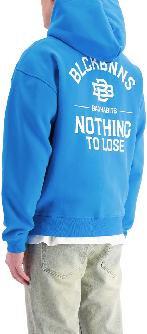 Black Bananas Bad Habits Hoodie Blauw