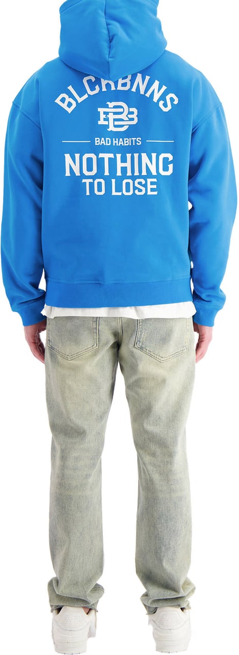 Black Bananas Bad Habits Hoodie Blauw