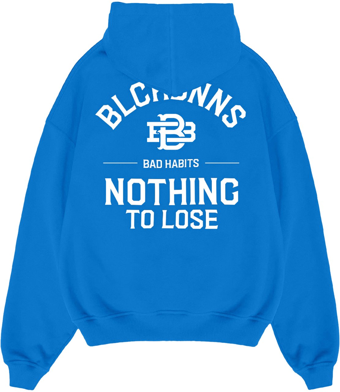 Black Bananas Bad Habits Hoodie Blauw