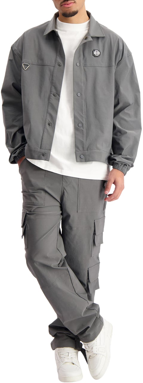 Black Bananas Mono Tech Jacket Grijs