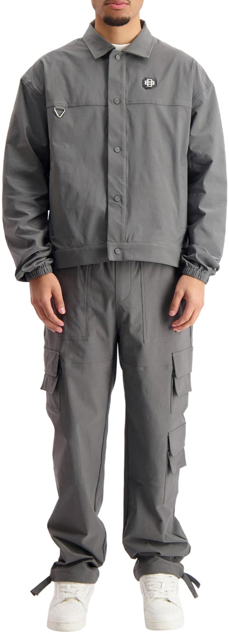 Black Bananas Mono Tech Jacket Grijs