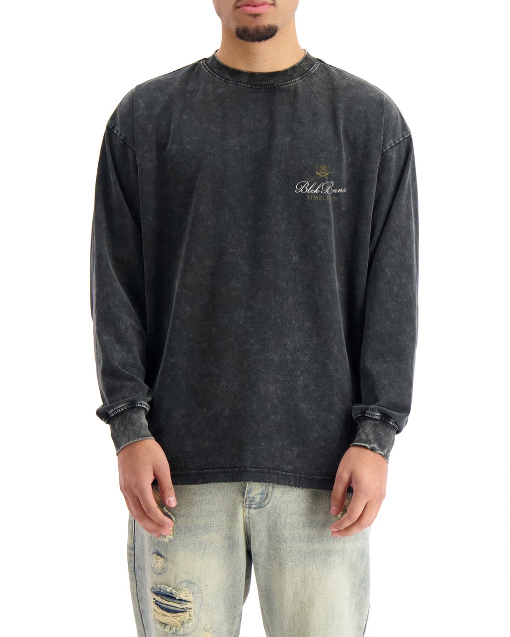 Black Bananas Timeless Longsleeve Zwart