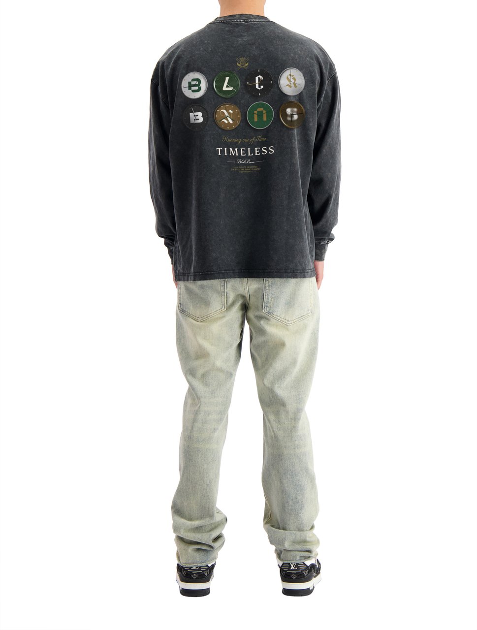 Black Bananas Timeless Longsleeve Zwart