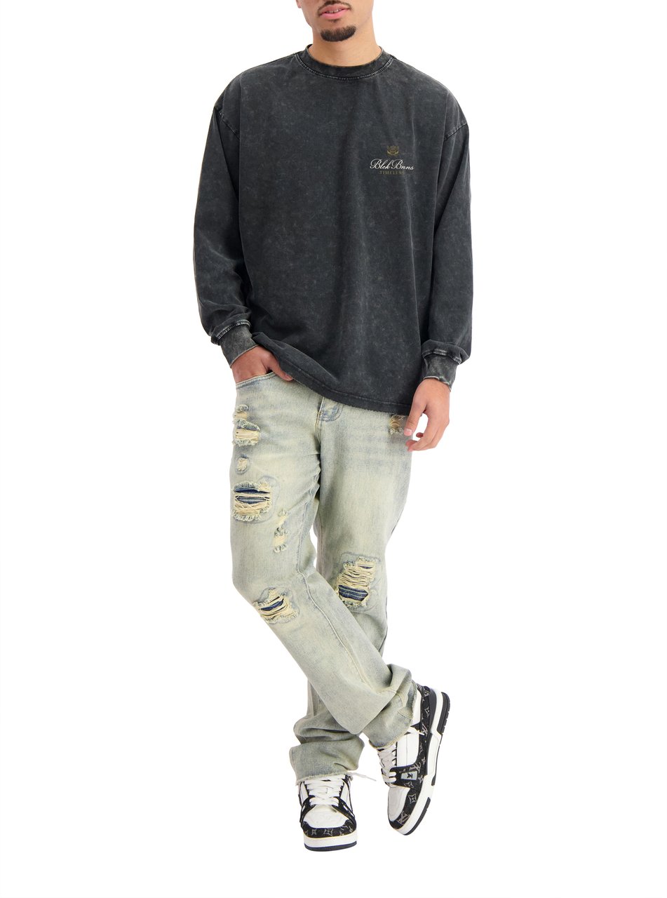 Black Bananas Timeless Longsleeve Zwart