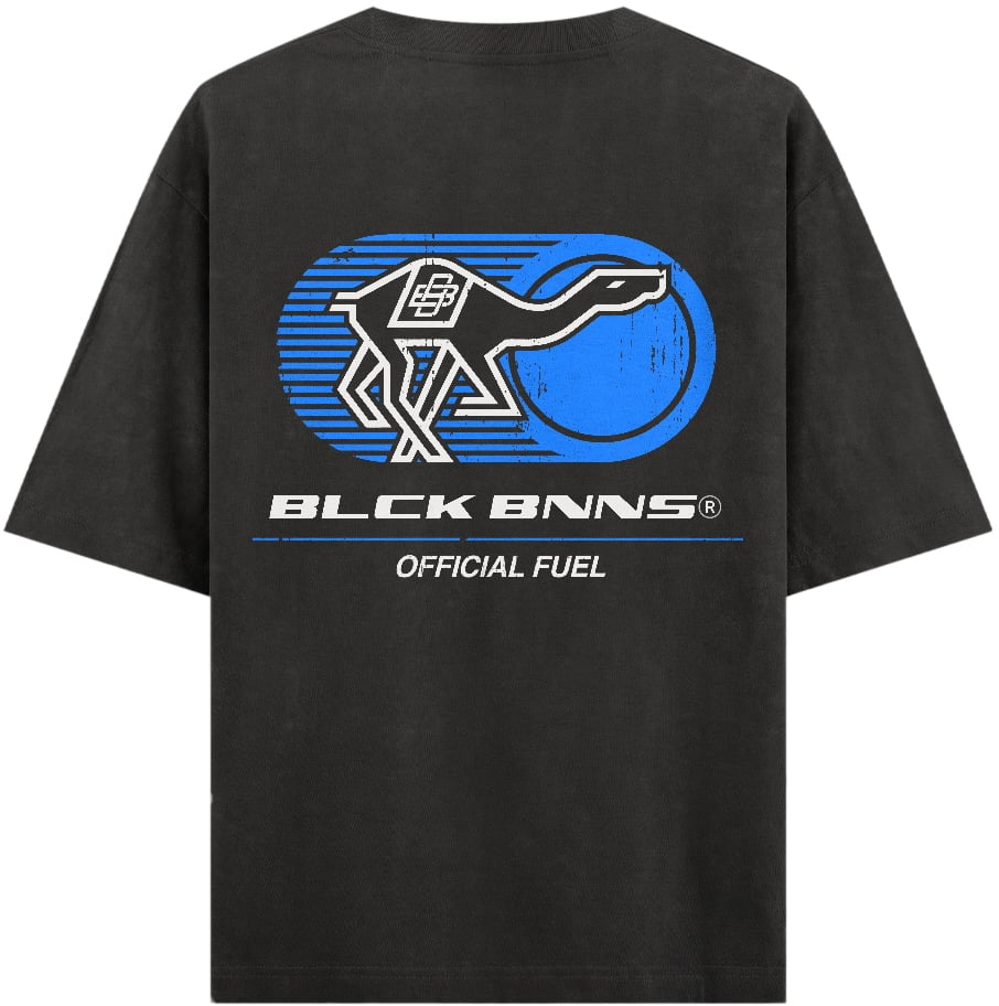 Black Bananas Desert Race T-shirt Zwart