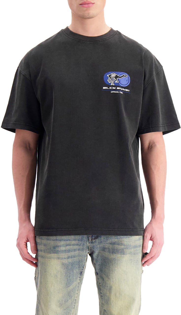 Black Bananas Desert Race T-shirt Zwart
