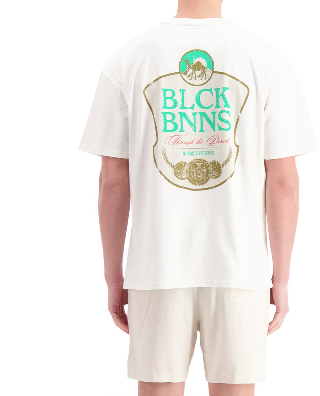 Black Bananas Nomad T-shirt Wit