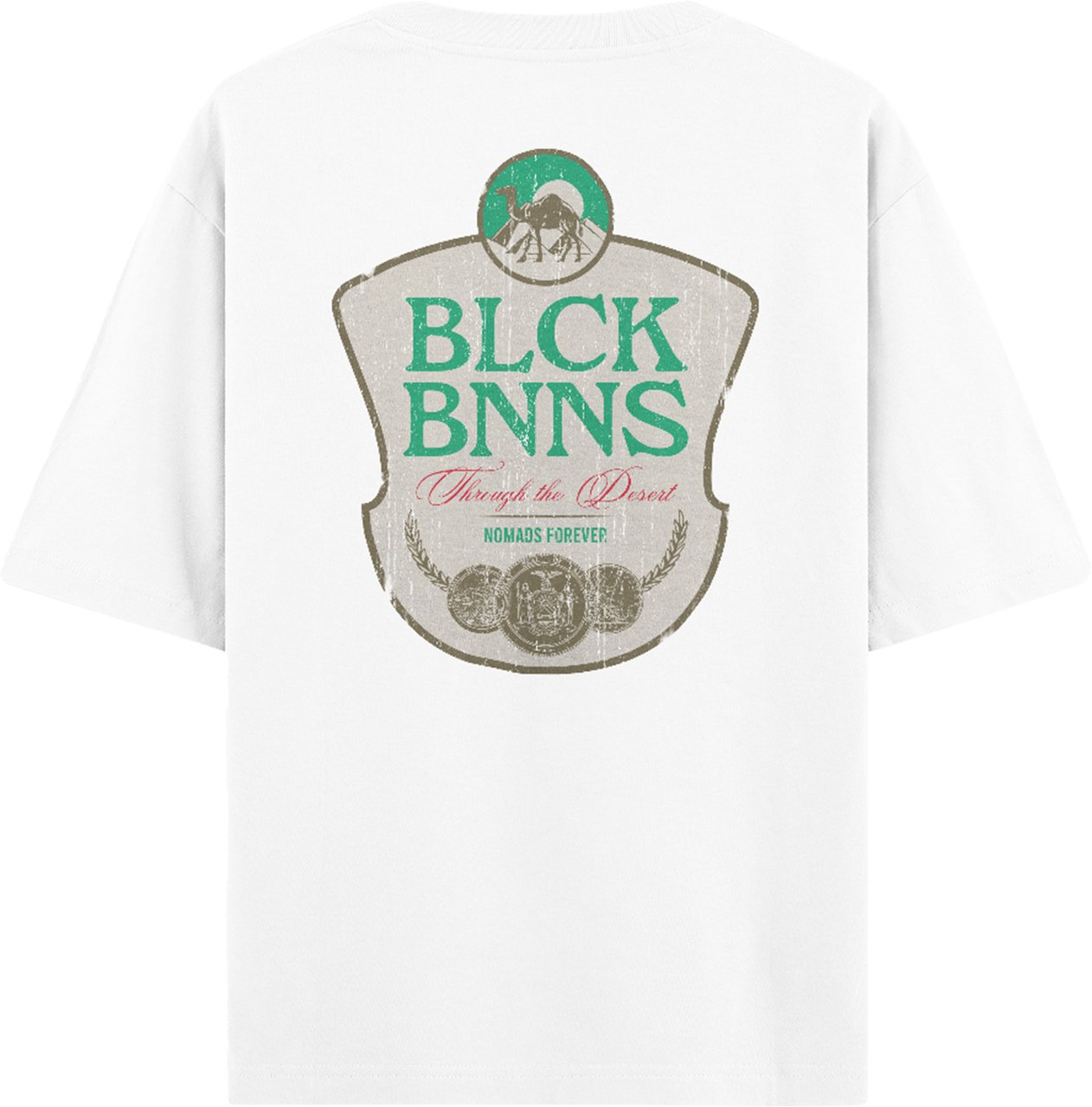 Black Bananas Nomad T-shirt Wit