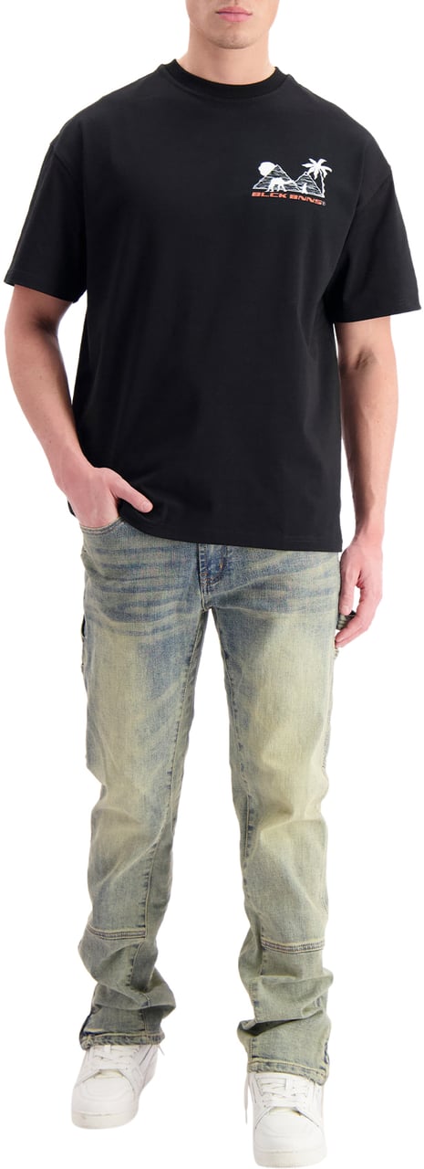 Black Bananas Mirage T-shirt Zwart