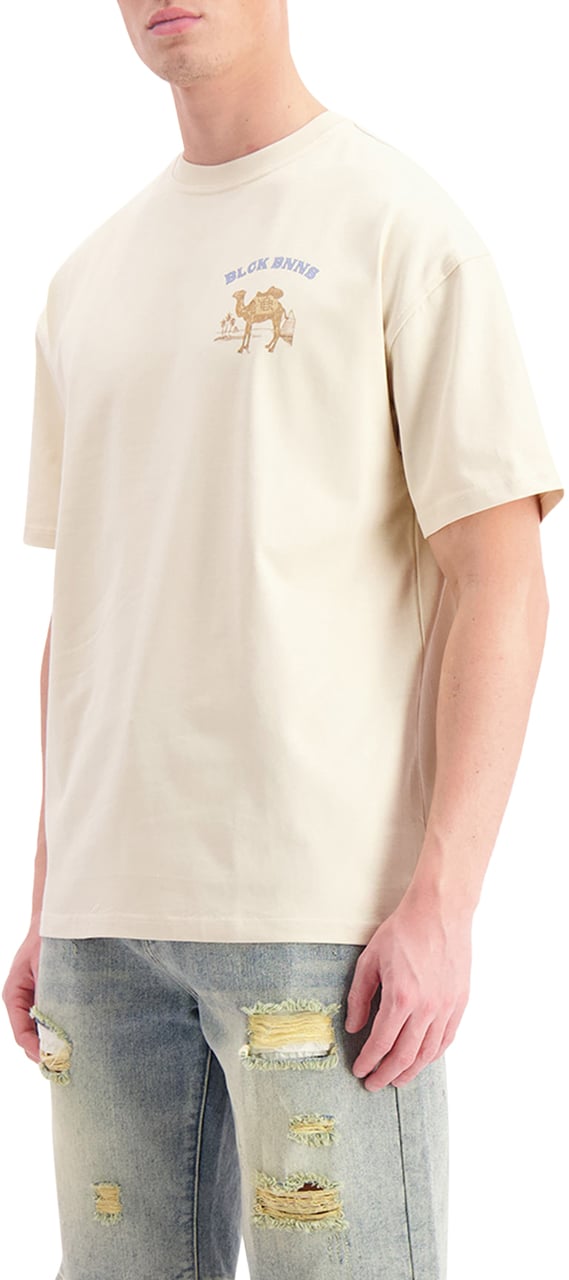 Black Bananas Camel T-shirt Beige