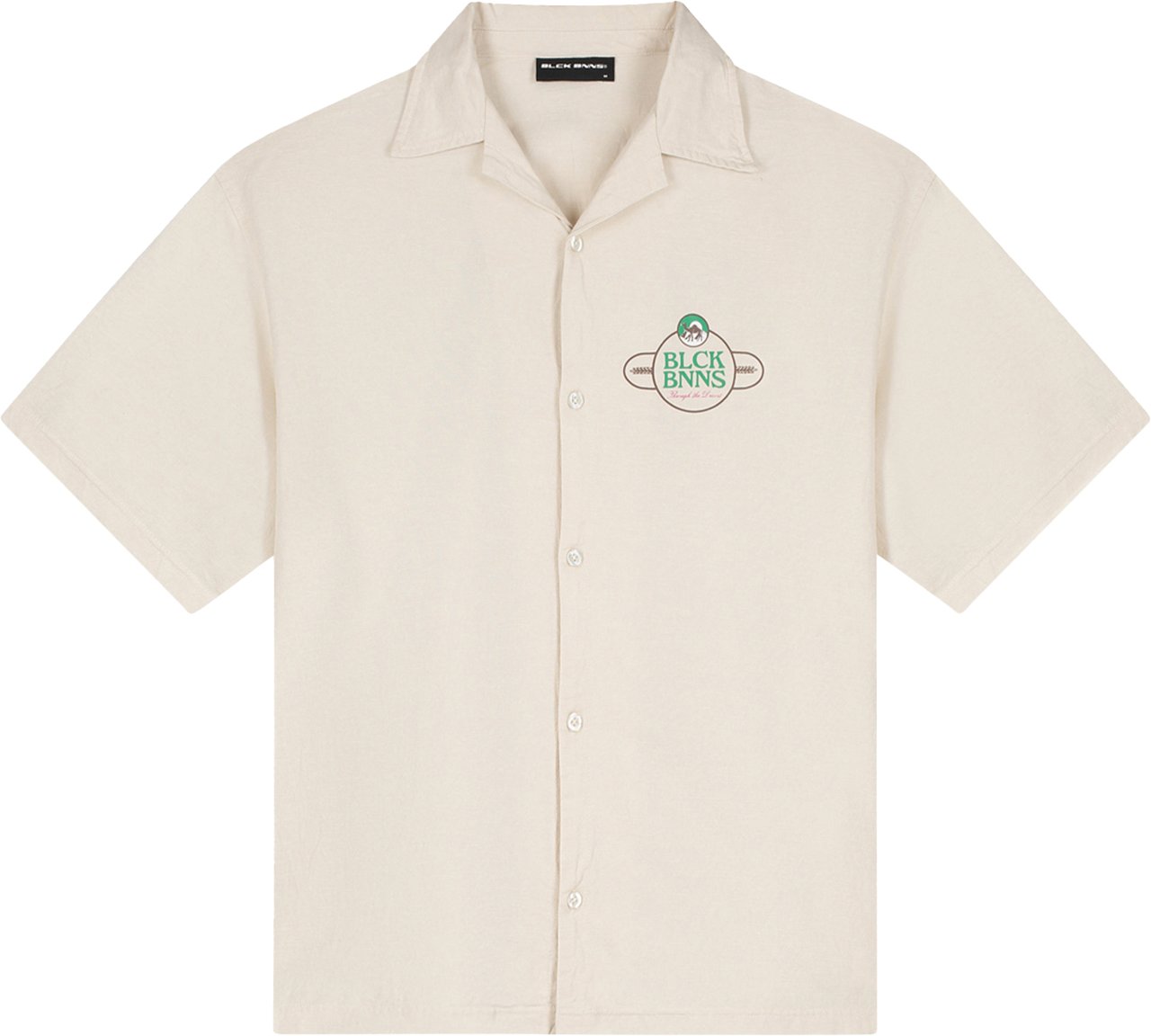 Black Bananas Nomad Linen Shirt Beige