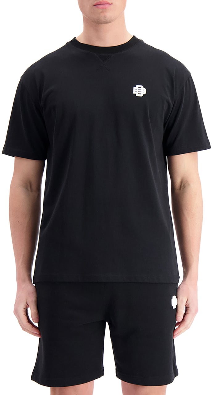 Black Bananas Mono Relax T-shirt Zwart