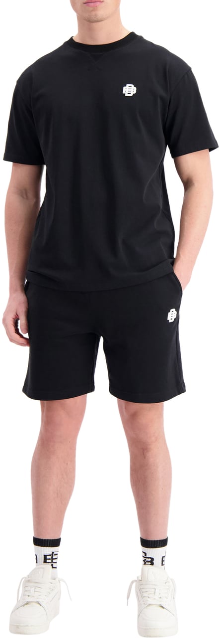 Black Bananas Mono Relax T-shirt Zwart