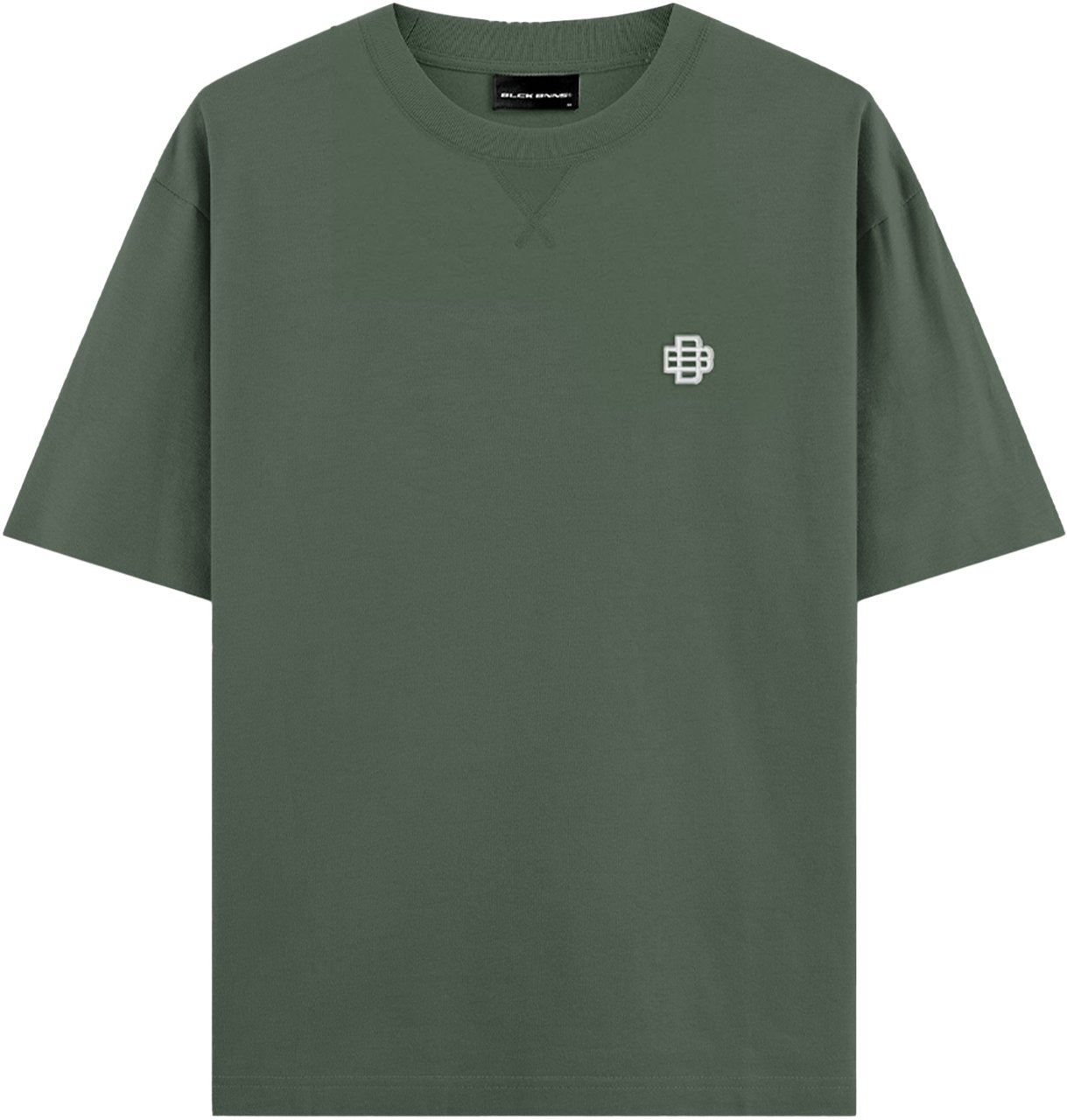 Black Bananas Mono Relax T-shirt Groen