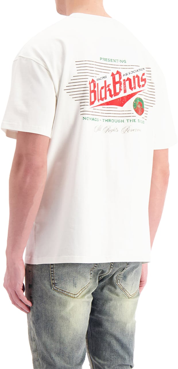 Black Bananas Racing Association T-shirt Wit