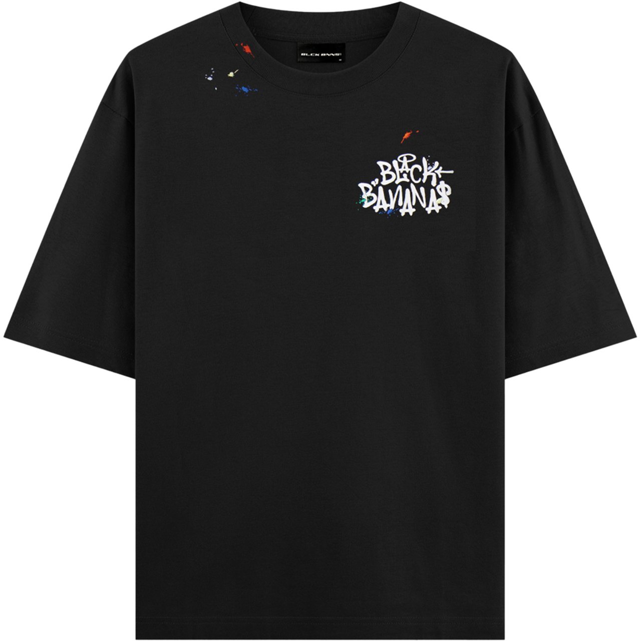 Black Bananas Painters T-shirt Zwart