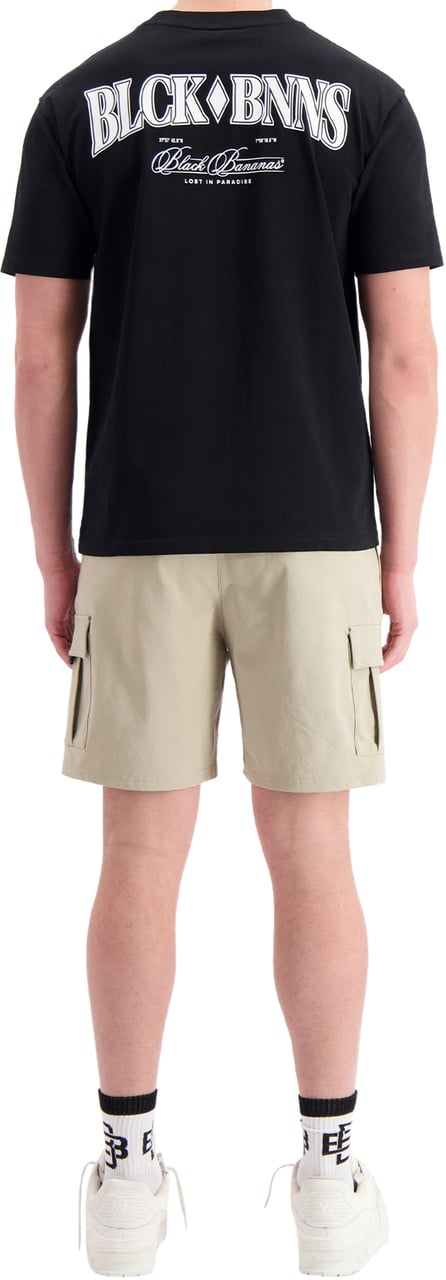 Black Bananas Lost T-shirt Zwart
