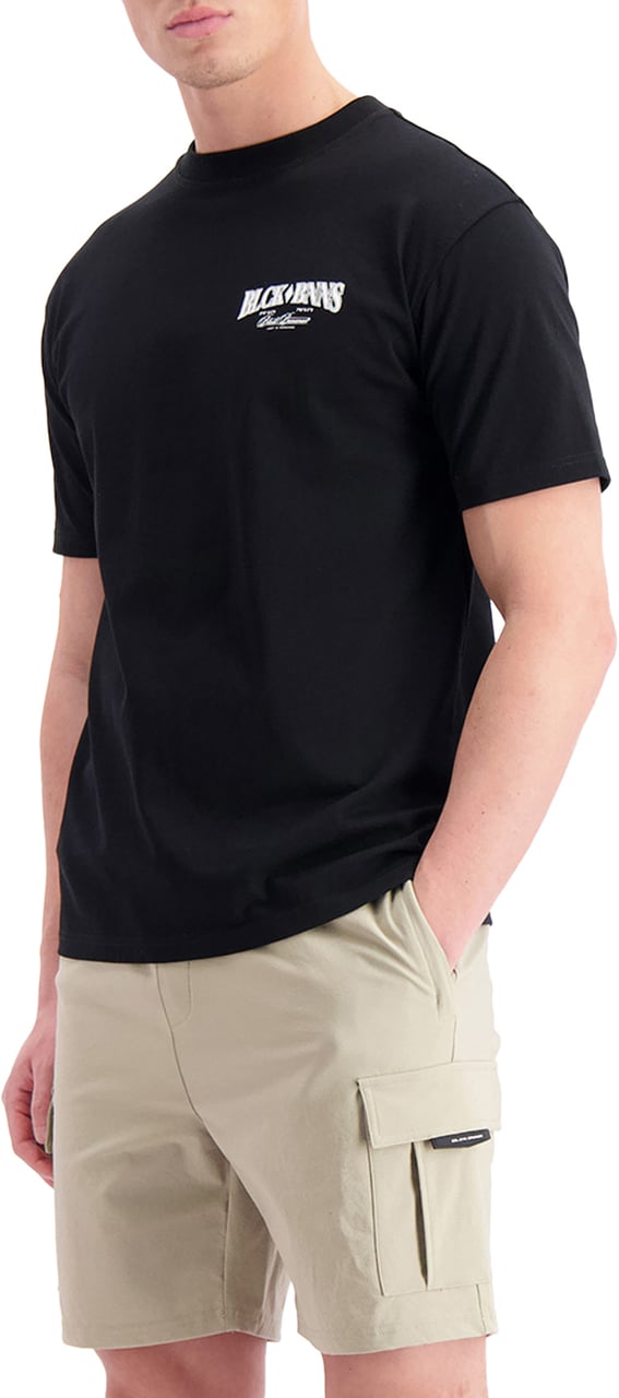 Black Bananas Lost T-shirt Zwart