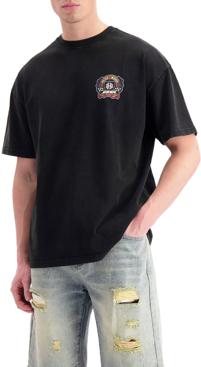 Black Bananas Rally T-shirt Zwart