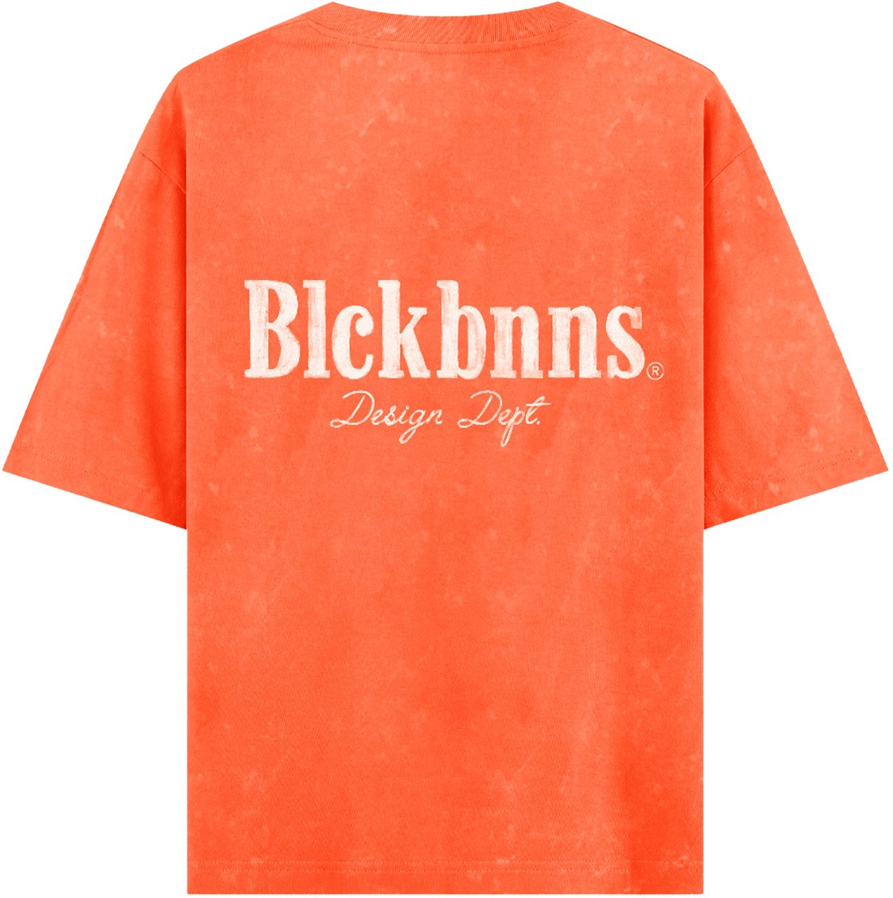 Black Bananas Brush T-shirt Oranje